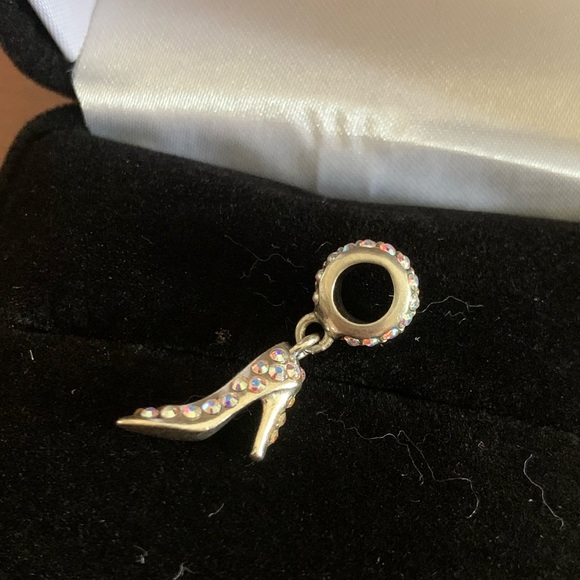 Disney Jewelry Kay Jewelers Charmed Memories Disney Cinderella Glass Slipper Charm Poshmark